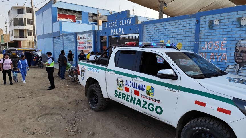 Municipalidad de Aucallama inicia Plan de Seguridad en el Tránsito de Escolares – I.E. José Olaya de&nbsp;Palpa