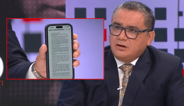 Juan Santiváñez accede a reportaje de ‘Cuarto Poder’ antes de su&nbsp;difusión