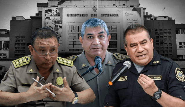 Los escuderos de Juan Santiváñez que siguen en la Policía: el comando PNP conformado por Zanabria, Arriola y&nbsp;Véliz