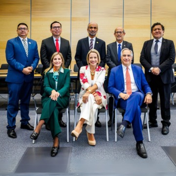 Presidente del Parlamento Andino participó en Sesión del Parlamento Internacional para la Tolerancia y la&nbsp;Paz