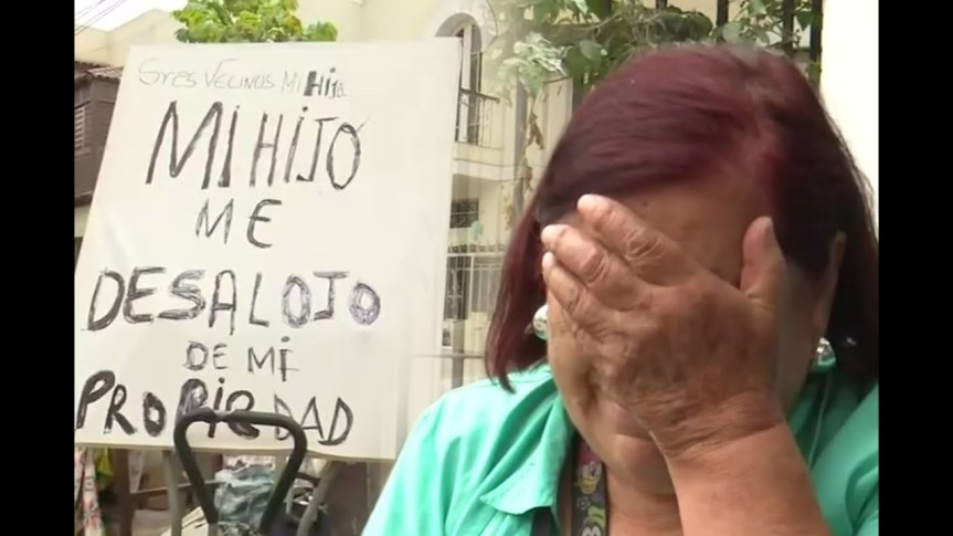 Hijo que desalojó a su madre en Jesús María rompe el&nbsp;silencio