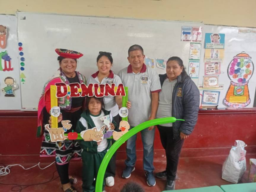 Día del Niño Peruano: Municipalidad de Aucallama visitó la I.E. José Carlos Mariátegui de&nbsp;Pasamayo