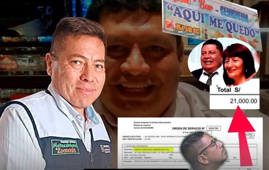 Director del hospital de Barranca pagó 21 mil soles al compadre de Rosa Vásquez para que repare&nbsp;ascensor