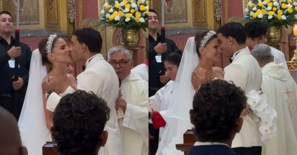 ¡Ya son esposos! Alejandra Baigorra y Said Palao se dieron el ‘Sí, acepto’ frente a sus amigos y&nbsp;familiares