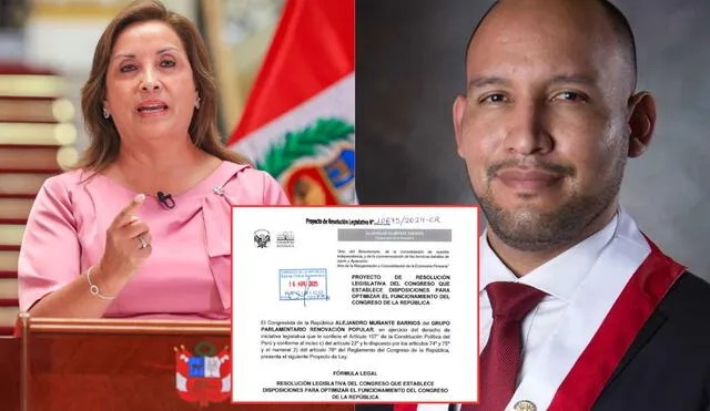 Renovación Popular busca cambiar el reglamento del Congreso para suspender a Dina&nbsp;Boluarte