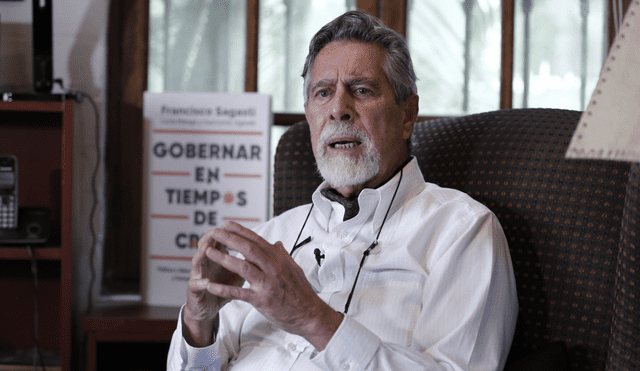 Francisco Sagasti: “Nos gobiernan Perú Libre y Fuerza Popular… Ya saben a quién no&nbsp;elegir”