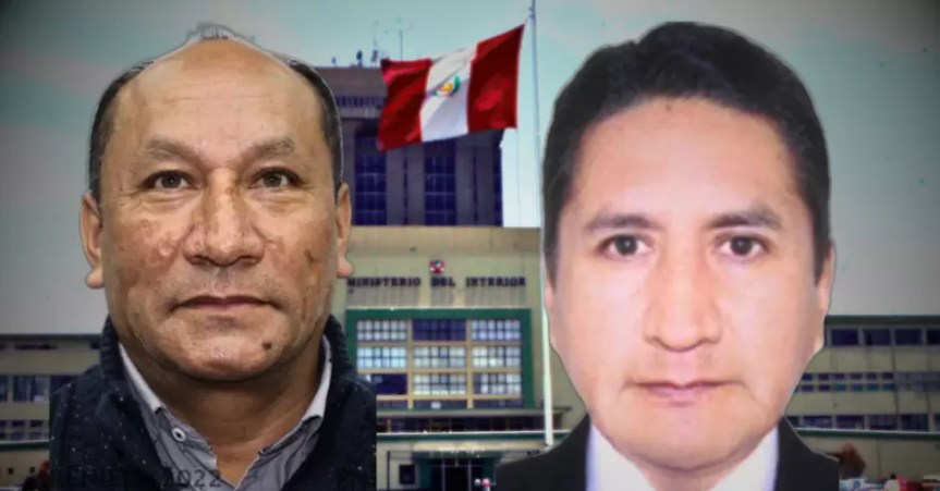 Vladimir Cerrón y Juan Silva retornan a la lista de los más buscados: Mininter anunció la reincorporación de&nbsp;ambos