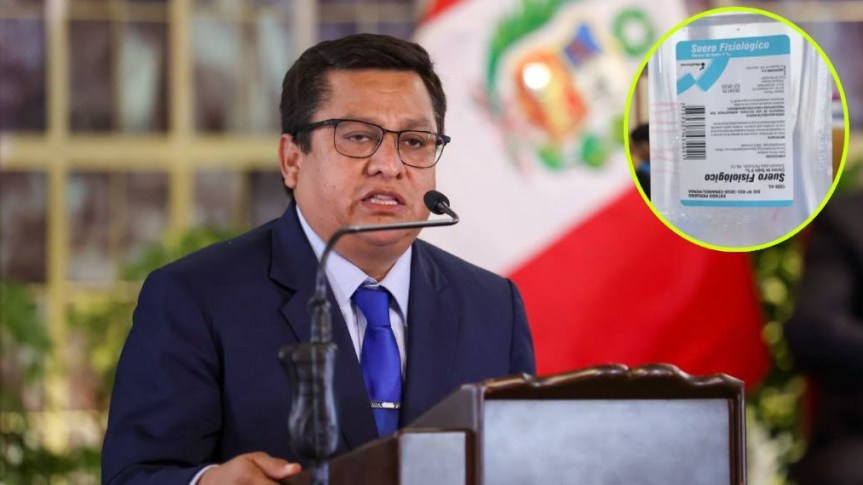 “Lo haría si es que tuviera responsabilidad directa”: ministro de Salud descarta renunciar tras mu**ertes por suero&nbsp;defectuoso