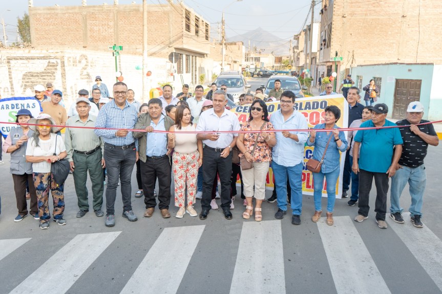 ¡Pistas y veredas es una realidad en el&nbsp;Trébol!