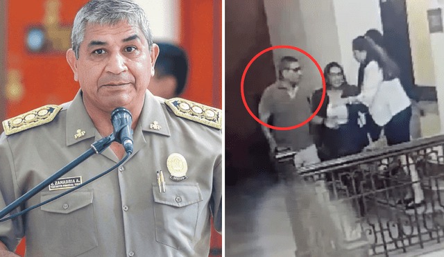 Víctor Zanabria, comandante general PNP, disfrutaba de celebración en Hotel Bolívar durante secuestro de mineros en&nbsp;Pataz