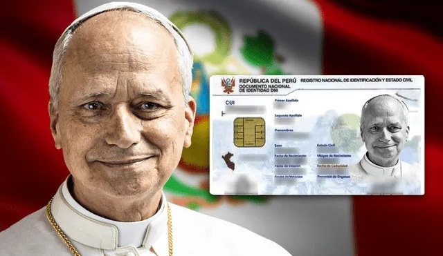 Reniec confirma que el Papa León XIV actualizó sus datos y tendrá su DNI electrónico&nbsp;3.0