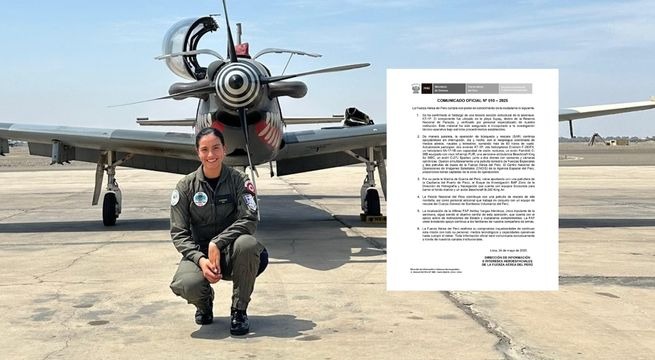 Hallan tercera parte de aeronave de la alférez Ashley Vargas en&nbsp;Paracas