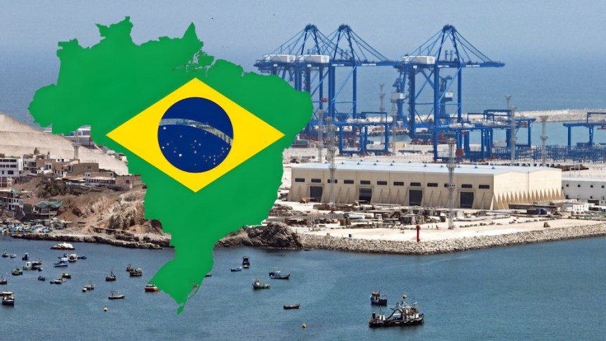 Brasil quiere construir un ferrocarril que lo conecte al Megapuerto de Chancay: China propuso tramo que amenazaba la&nbsp;Amazonía