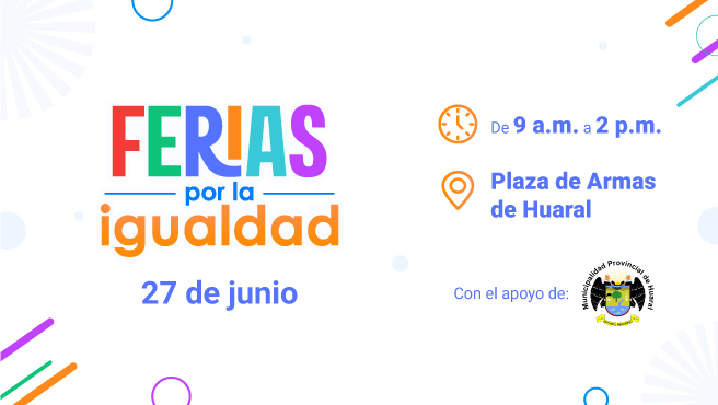 Ferias por la Igualdad del MIMP Conadis llegan a Huaral para apoyar a&nbsp;emprendedores