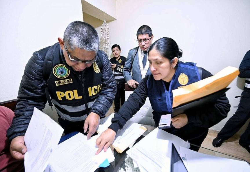 Megaoperativo allanan y detienen por caso ‘Qali Warma’ en Huacho y otras&nbsp;regiones