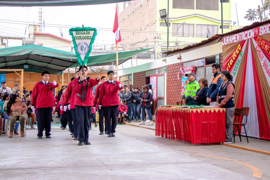 Ceremonia de juramentación en el colegio Nuestra Señora de la&nbsp;Merced