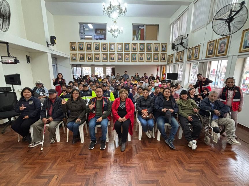 Municipalidad de Huaral y CONADIS brinda capacitación para la protección y derechos de las personas con&nbsp;discapacidad