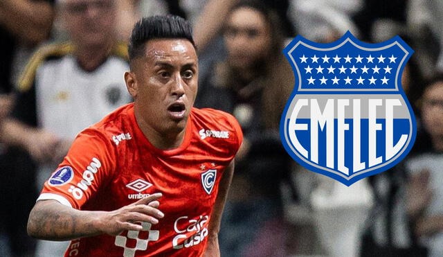 Christian Cueva viajará a Ecuador para unirse a Emelec tras gran temporada con Cienciano: «Se sumará a los chequeos&nbsp;médicos»