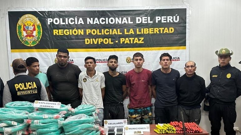 Un policía resultó herido durante enfrentamiento en bocamina durante operativo en&nbsp;Pataz