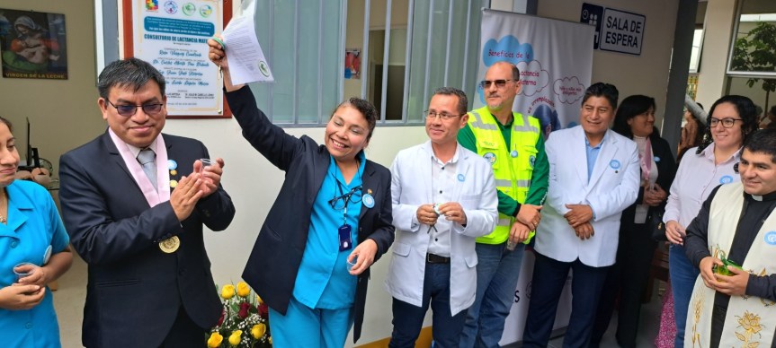 Colquisiri inauguró consultorio de Lactancia Materna en el hospital de&nbsp;Chancay