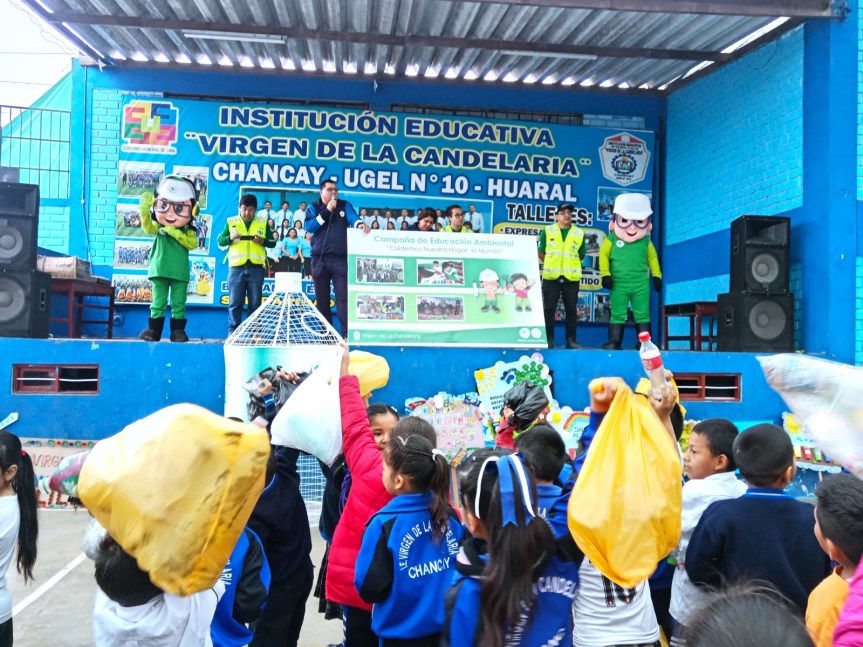 Colquisiri llevó el ecotrueque a la I.E. Virgen de la&nbsp;Candelaria