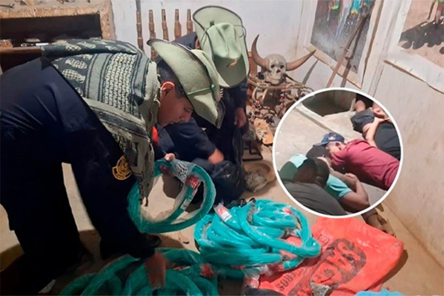 Megaoperativo en Pataz: Cae célula armada con arsenal de guerra | Planeaban baño de&nbsp;sangre