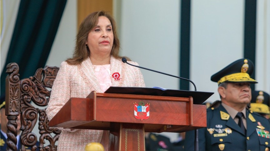 Boluarte dice que responderá a la prensa «siempre y cuando» sea sobre «temas de interés nacional y no de interés&nbsp;personal»