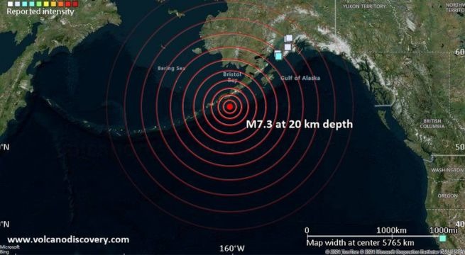 Sismo de 7.2 sacude Alaska y activa la alerta de&nbsp;tsunami