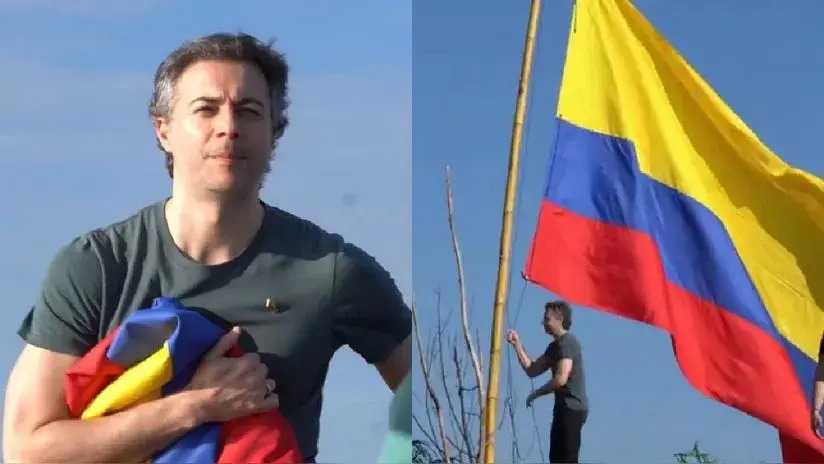 Abogados colombianos denunciarán por «instigación a la guerra» a Daniel Quintero por colocar bandera colombiana en territorio&nbsp;peruano
