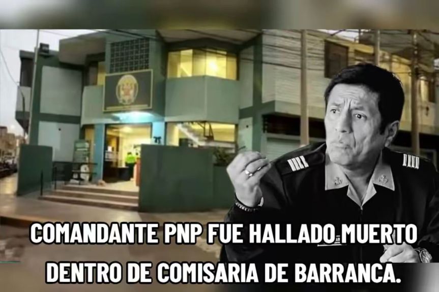 Comandante de la PNP fue hallado muer-to en la comisaria de&nbsp;Barranca