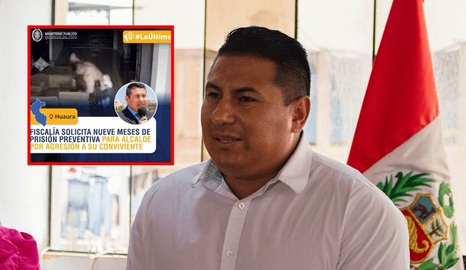 Huaura: Fiscalía pide 9 meses de prisión preventiva para alcalde Diego Cadillo por presunto intento de&nbsp;feminicidio