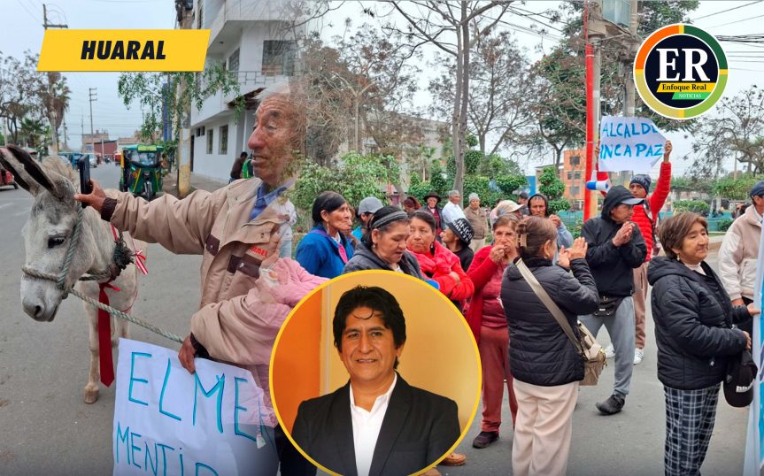 Comuneros de Huachinga protestaron en contra de alcalde de Ihuari, exigiendo obra de agua y&nbsp;desagüe