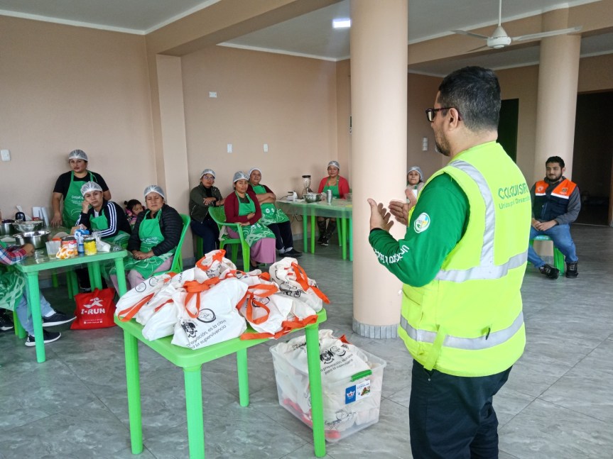 Colquisiri y la MPH promueven la prevención sísmica entre las madres en Cerro la&nbsp;Culebra