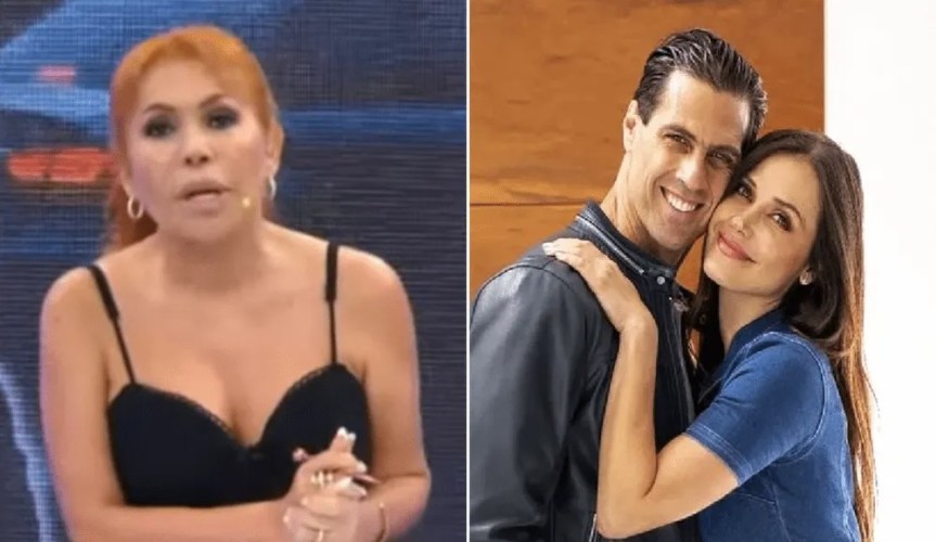 Magaly Medina afirma que Maju Mantilla le fue infiel a Gustavo Salcedo con su productor de Latina: «Hay conversaciones comprometedoras»
