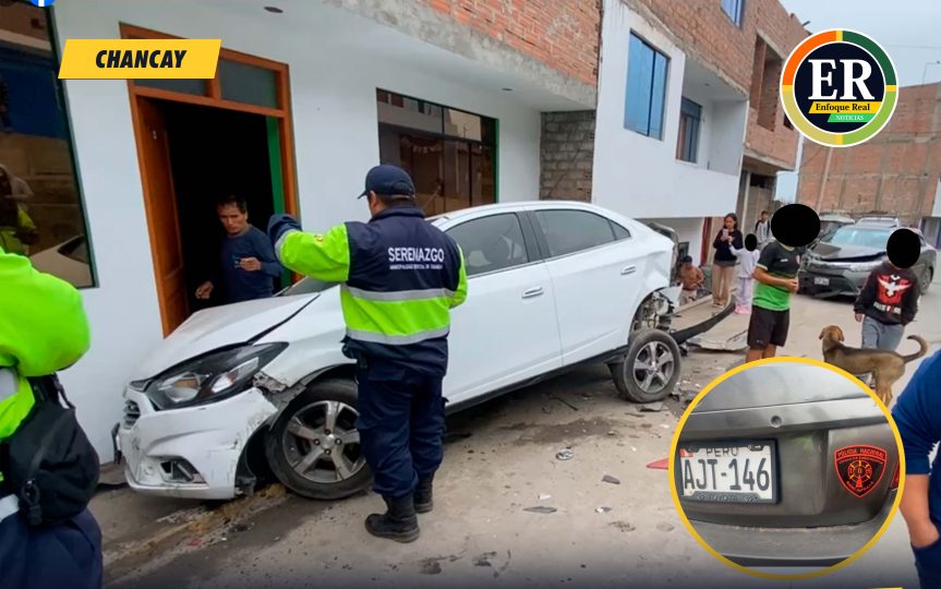 Accidente de tránsito en A.H. San Martín: vehículo choca contra vivienda y deja dos&nbsp;heridos