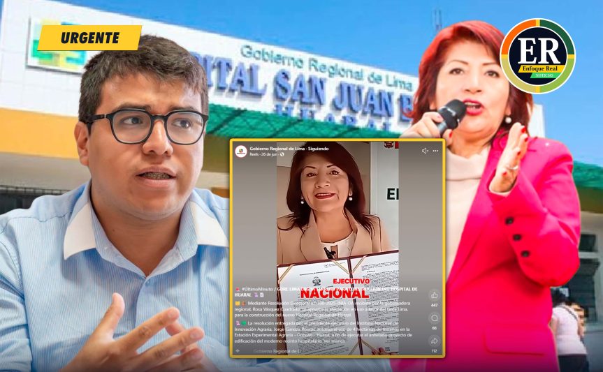 Regidor indignado con gobernadora por mentir a Huaral sobre formalización de terreno de DONOSO para nuevo hospital 