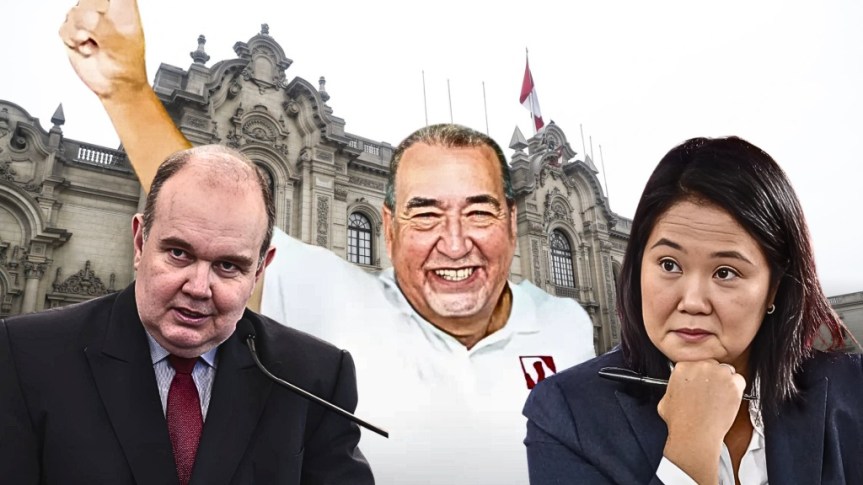 RLA lidera intención de voto, seguido de Vizcarra y&nbsp;Fujimori