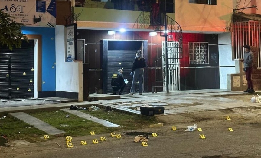 Trujillo: cuatro heridos, entre ellos una policía, tras ata**que ar**ma**do contra local de&nbsp;transportista