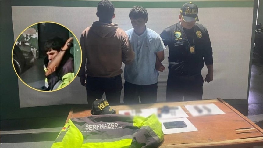San Juan de Miraflores: detienen a exsereno que usaba la casaca de su anterior trabajo para cometer&nbsp;robos