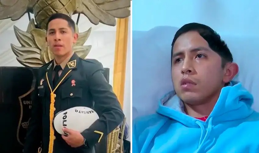 Policía sufre daño cerebral tras caer 4 metros por limpiar una ventana en comisaría de SJM: orden violaba reglamento&nbsp;policial