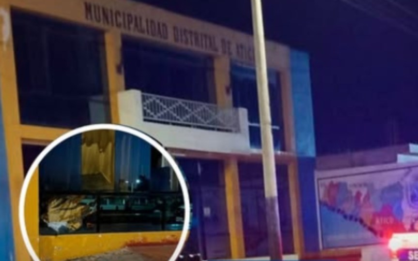 Sujeto ataca con explo**sivos a una municipalidad de&nbsp;Arequipa