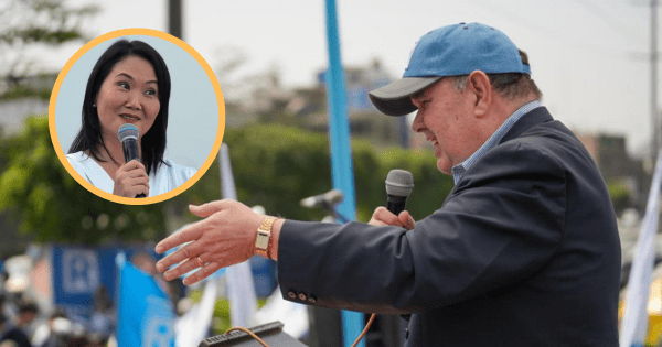 Rafael López Aliaga responde a Keiko Fujimori por críticas: «Yo trabajo señora, no soy&nbsp;vago»