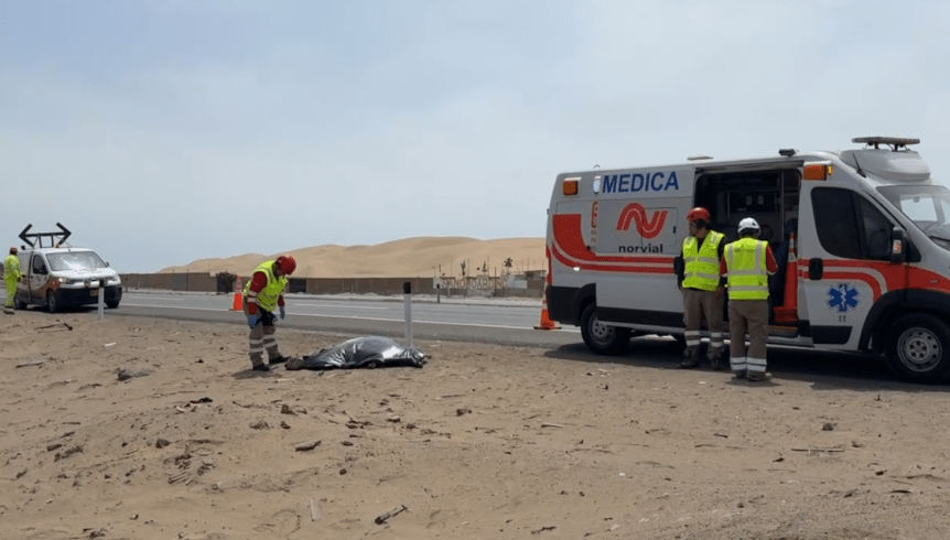 Hallan cadáver en la variante de Pasamayo: Cuerpo presenta orificio de&nbsp;bala