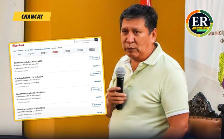 ¿Qué esconde el alcalde de Chancay?: municipalidad oculta resoluciones y acuerdos de concejo en clara violación a la Ley de&nbsp;Transparencia