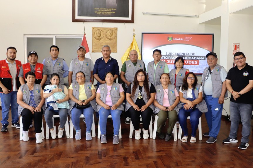 Municipalidad Provincial de Huaral realizó encuentro con las juntas&nbsp;vecinales