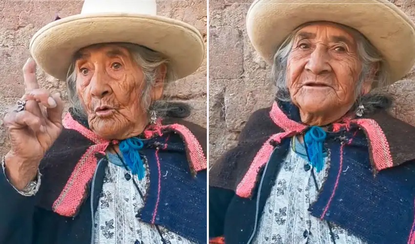 Mujer de 100 años en Perú revela cómo su alimentación la ayudó a vivir más de un siglo: «Nada de arroz o&nbsp;fideos»