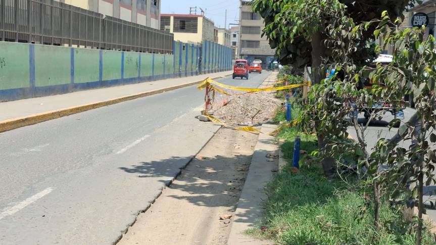 Los baches, el disgusto de cada día, provocado por OTASS – Emapa&nbsp;Huaral