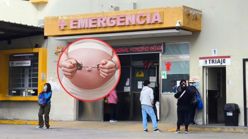 Interna embarazada fugó del hospital de Arequipa y el INPE se&nbsp;pronuncia