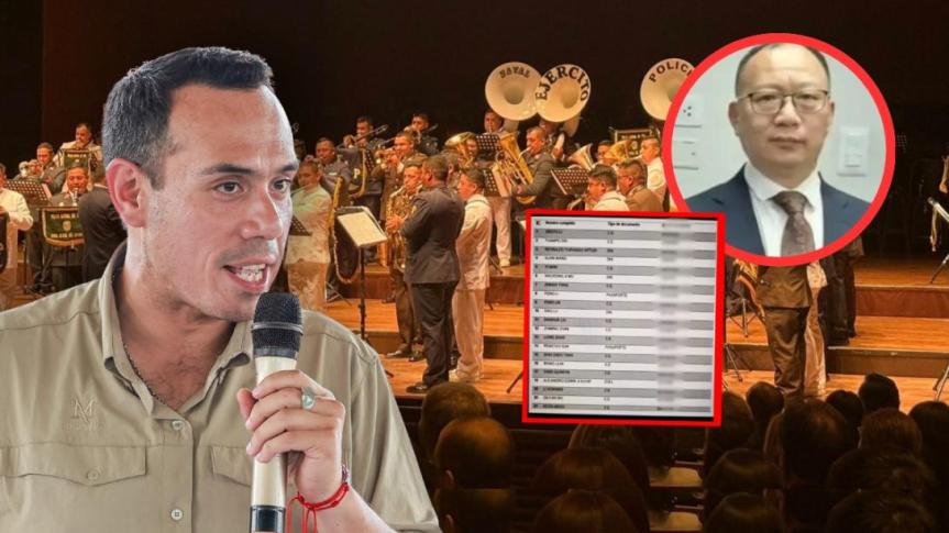 José Jerí invitó a 20 ciudadanos chinos y proveedores del Estado a concierto&nbsp;privado