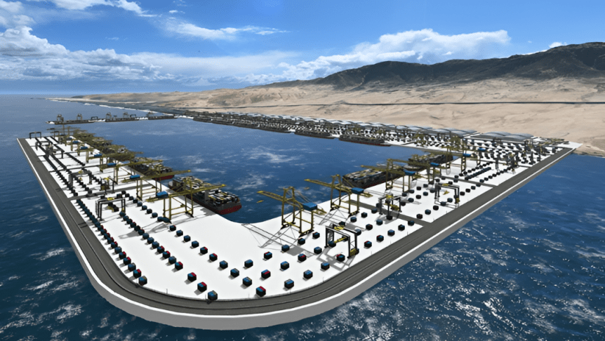 Megapuerto de Corío: Consorcio privado revela avances y detalles de su millonaria&nbsp;inversión